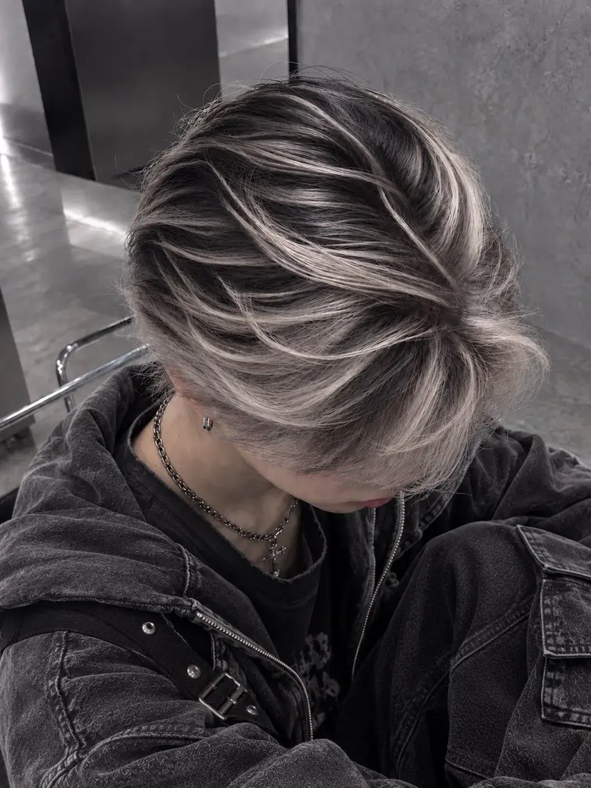 カラー メンズ カット ヘアカラー トリートメント ヘアセット 🐺メンズカラー 特化/SYOKA🐺のヘアスタイル