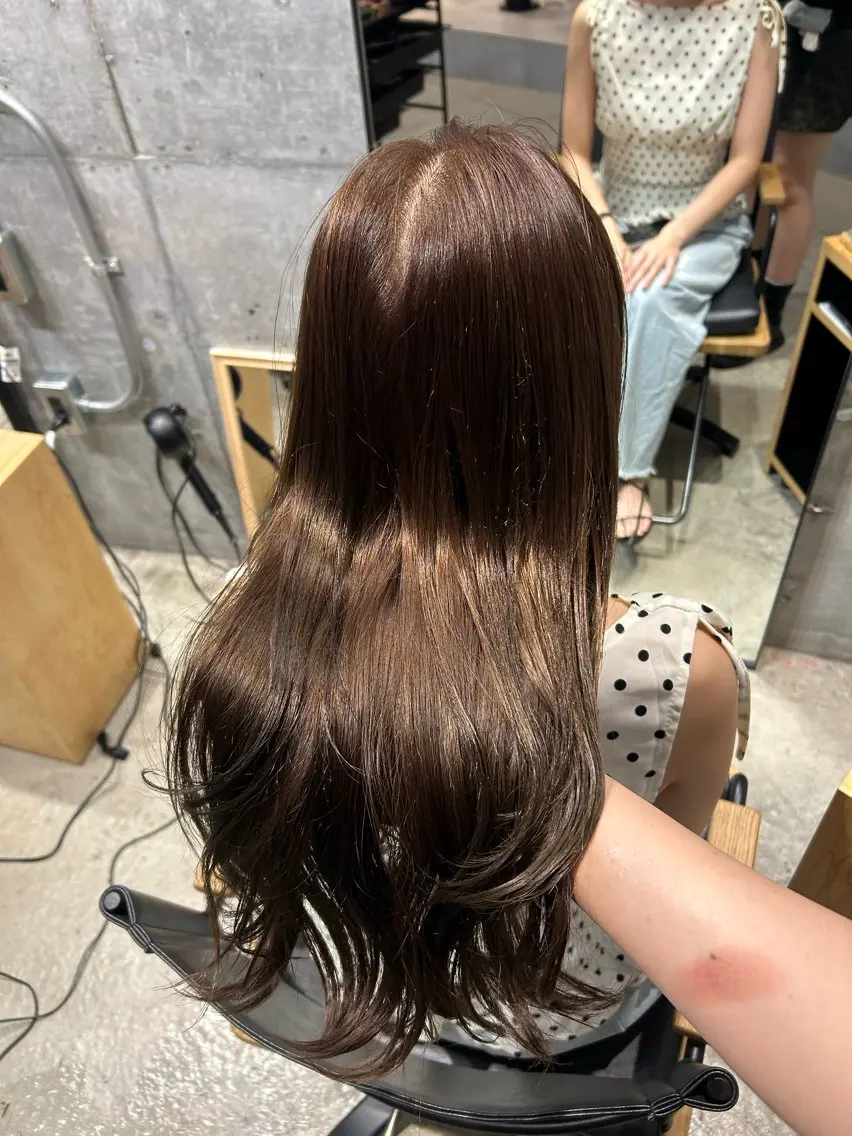 カラー ヘアカラー 透明感艶カラー /自由が丘🌼ひなたのヘアスタイル
