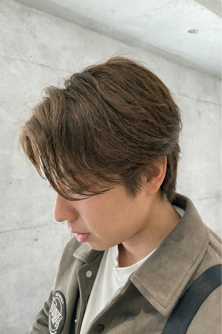 ショート カラー メンズ カット ヘアカラー スナップフォト確認 お願いします！竹内のヘアスタイル