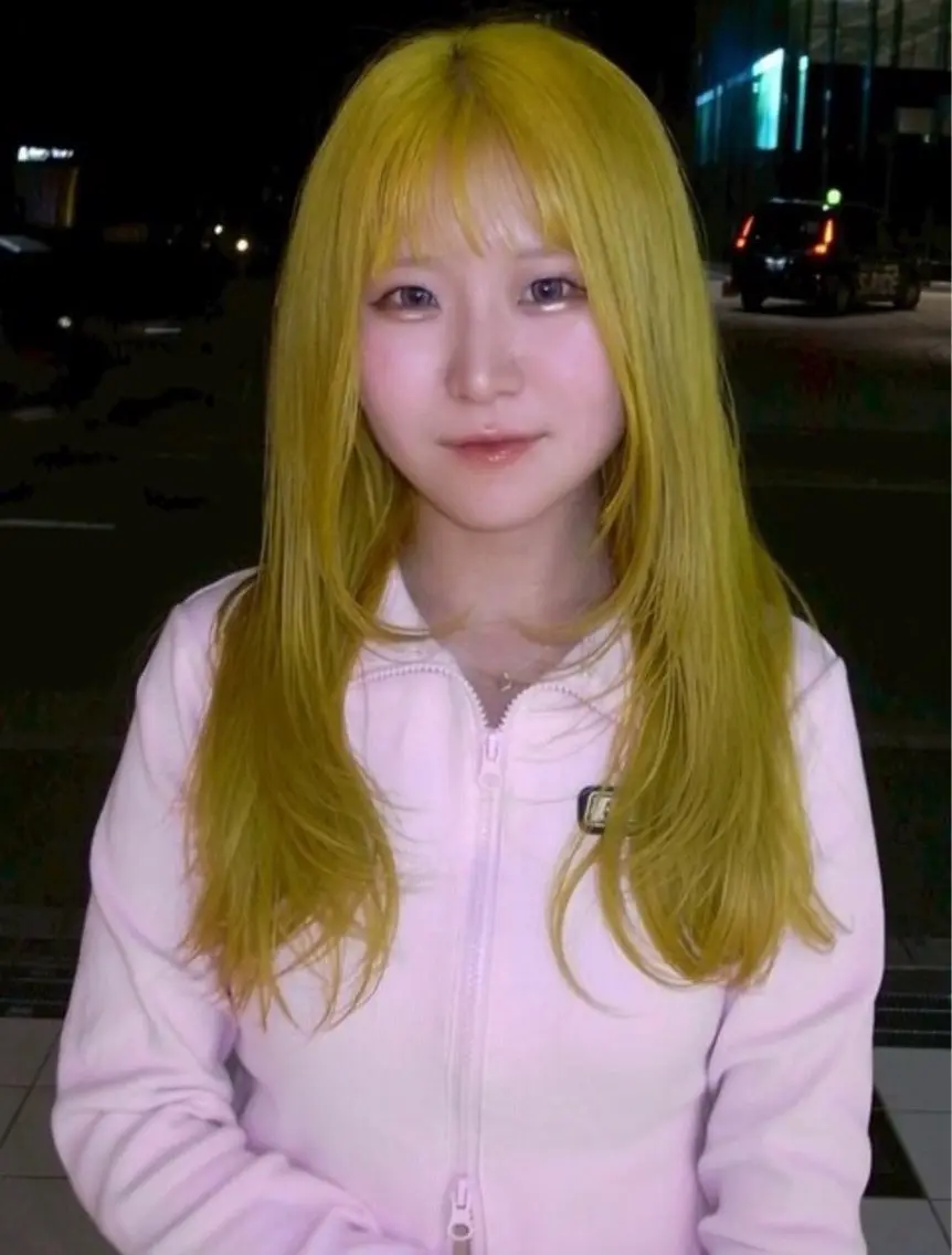 ロング カラー カット ヘアカラー トリートメント 大人韓国レイヤー🫧 暖色カラー/はるのヘアスタイル