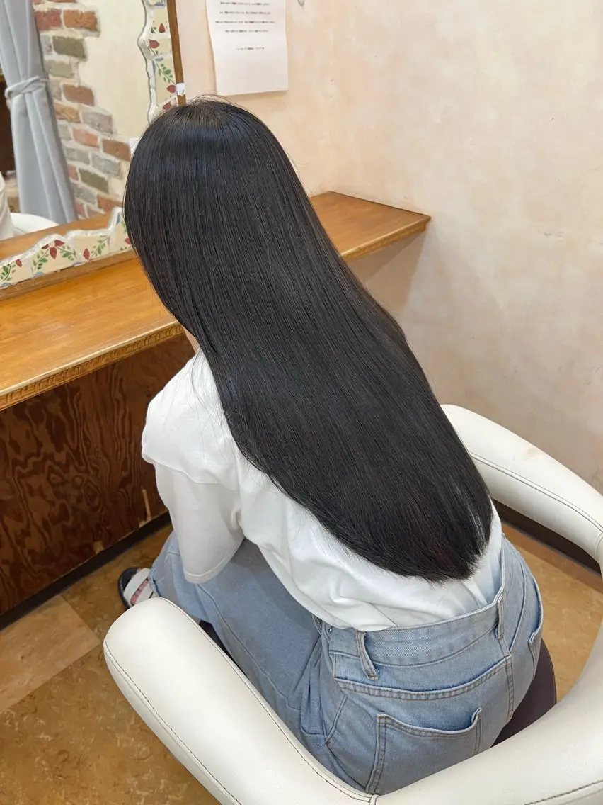 ロング カラー 伊東 颯のヘアスタイル