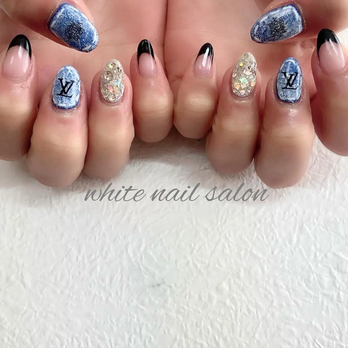 ネイル ジェルネイル ハードジェル 持ち込み ソフトジェル white nail salonのネイルデザイン