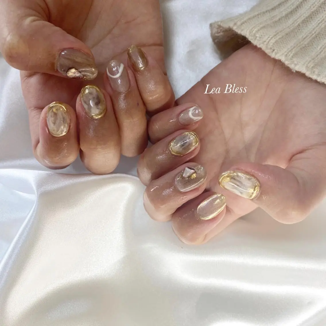 ネイル Lea Bless 河原町のネイルデザイン