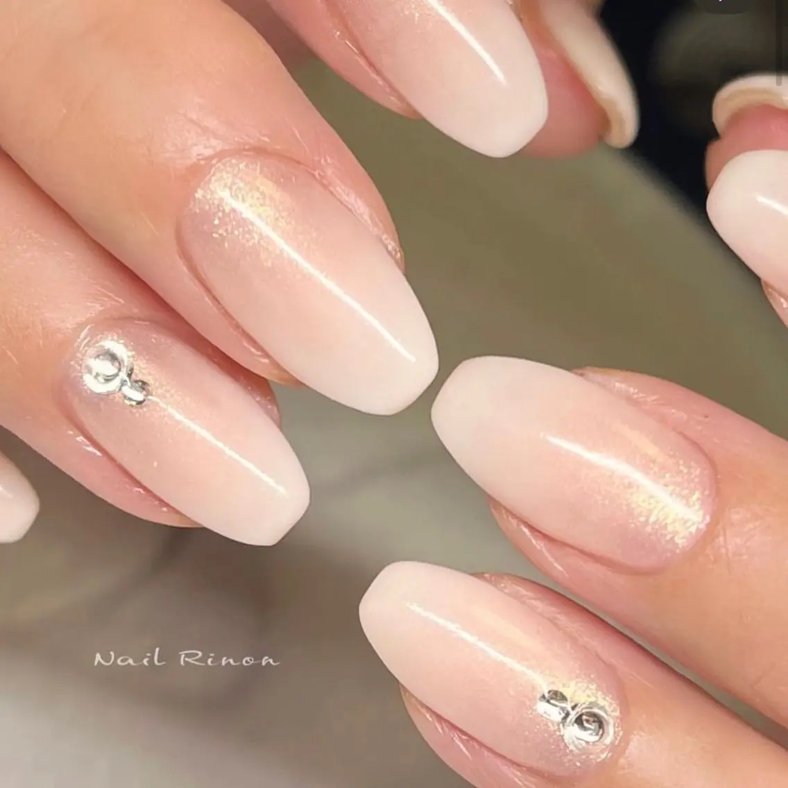 ネイル オフィスネイル ハンドネイル Nail Rinonのネイルデザイン
