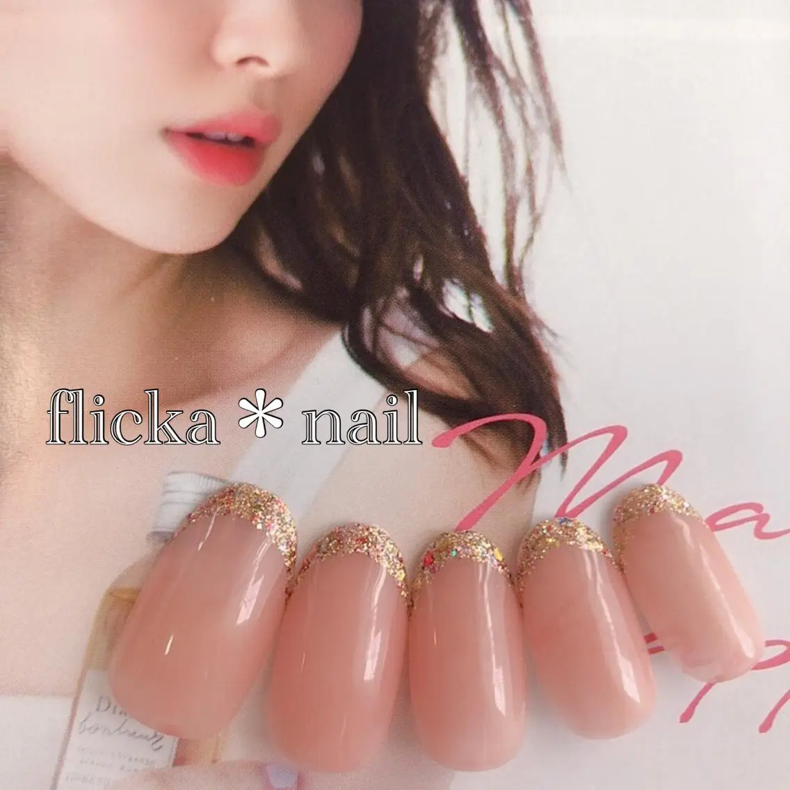 ネイル フレンチネイル ハンドネイル flicka* nailのネイルデザイン