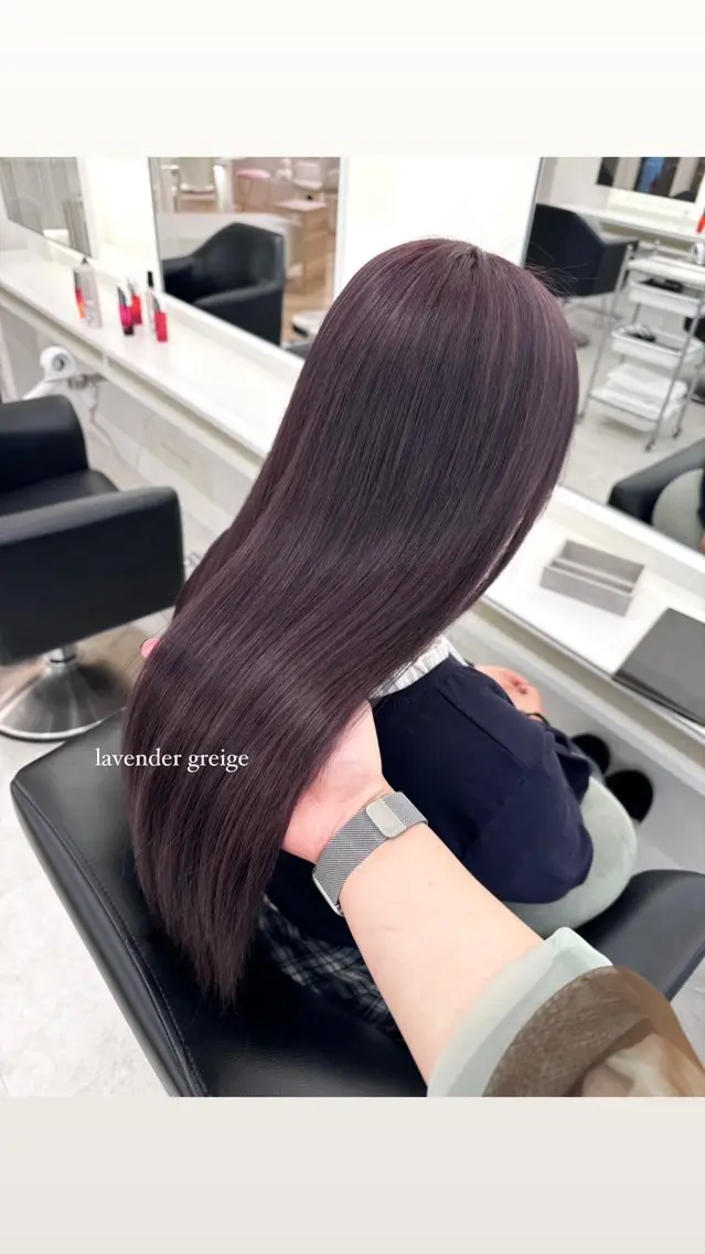 ロング ヘアカラー Parve Mix/ 平 奈果🎀のヘアスタイル