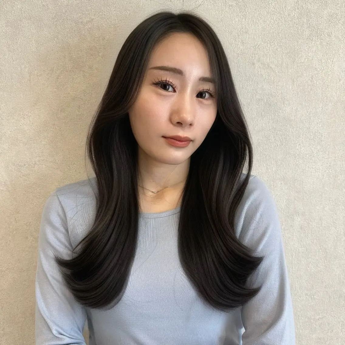 ロング カラー 柔らかいbeige ￤韓国￤🩰マユ🩰のヘアスタイル