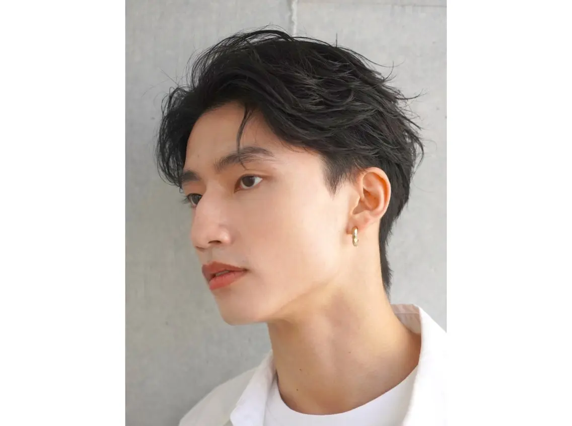 ショート パーマ メンズ カット パーマ fifth 窪田潤平のヘアスタイル