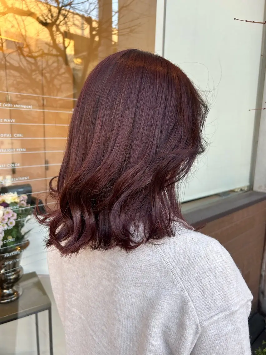 カラー 透明感カラー 🎠🤍minami ブリーチ🤍🎠のヘアスタイル