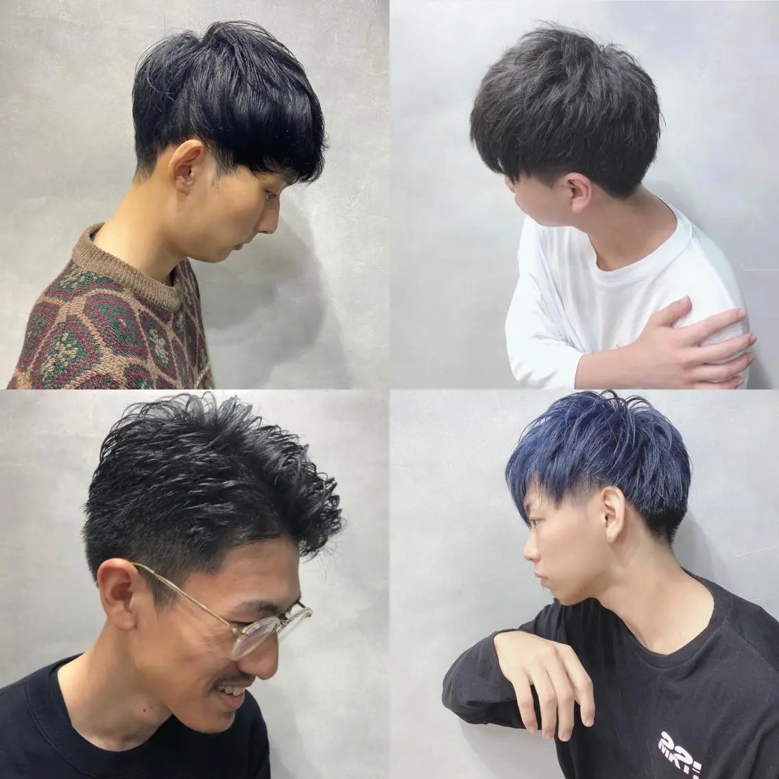 ショート カラー メンズ FAAM Tsuneのヘアスタイル