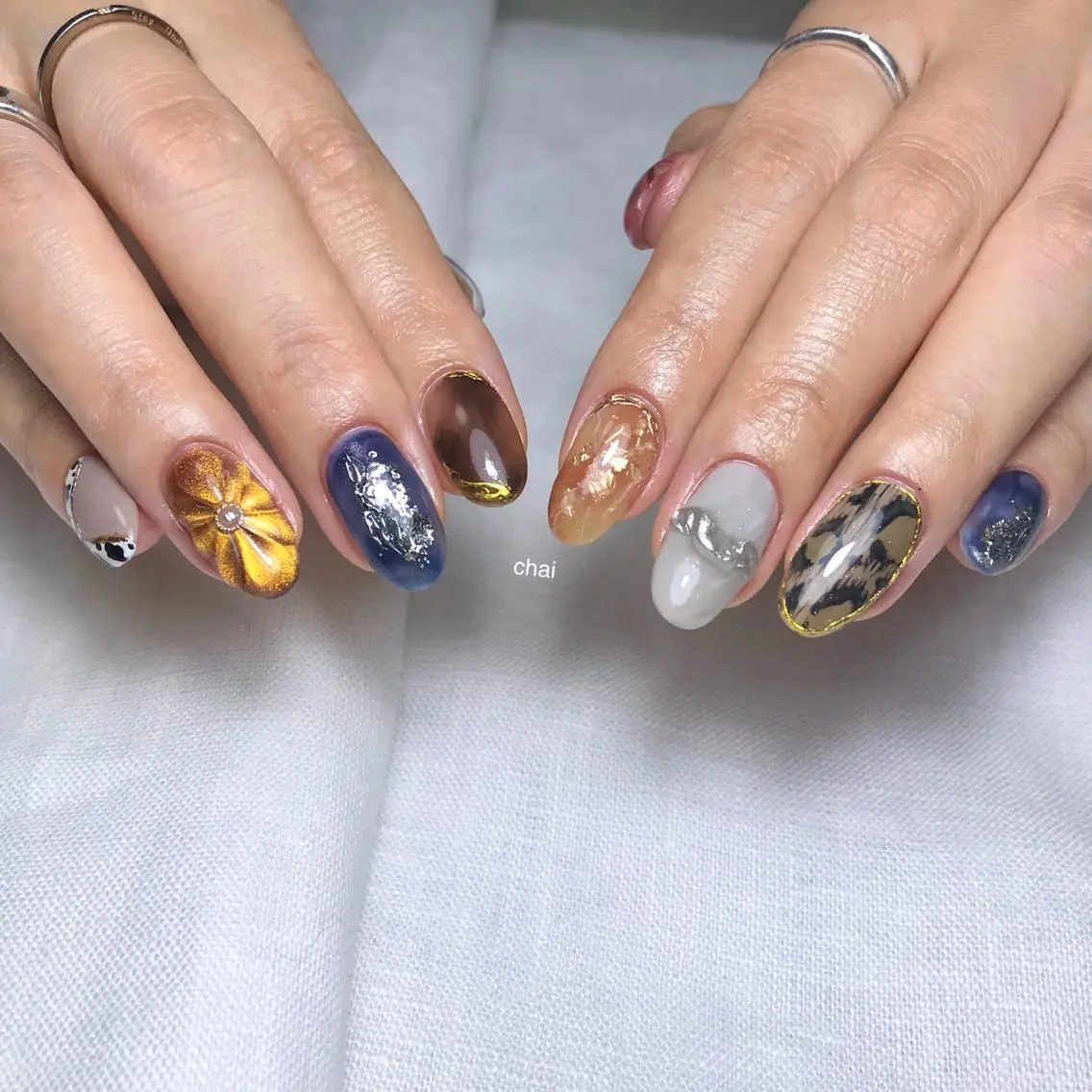 ネイル ハンドネイル chai nail _ai📍鶴橋のマツエク・マツパデザイン