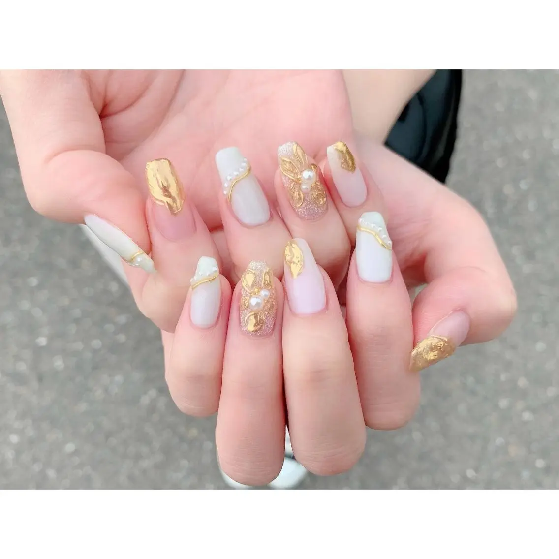ネイル 成人式 nailsalon maluriのネイルデザイン