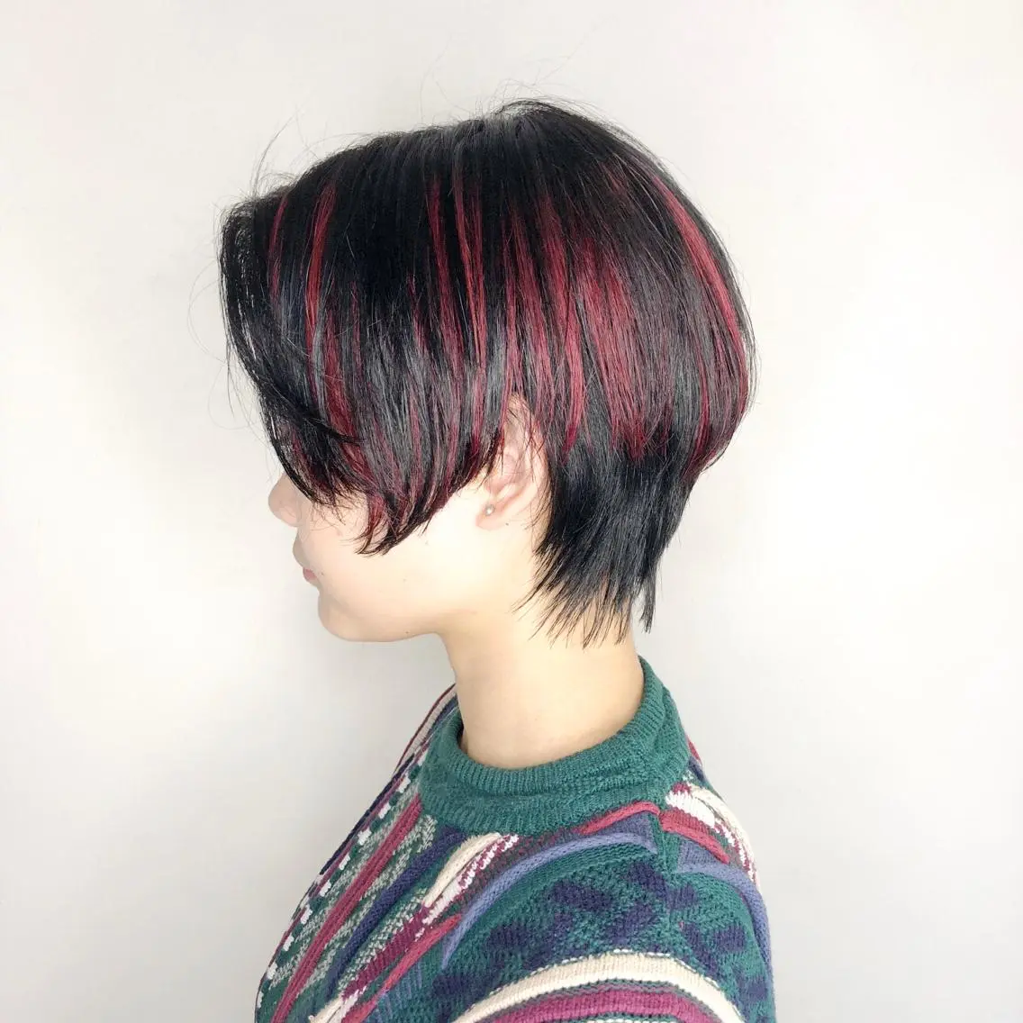 ショート カラーモデル募集中 美容室ハピスのヘアスタイル