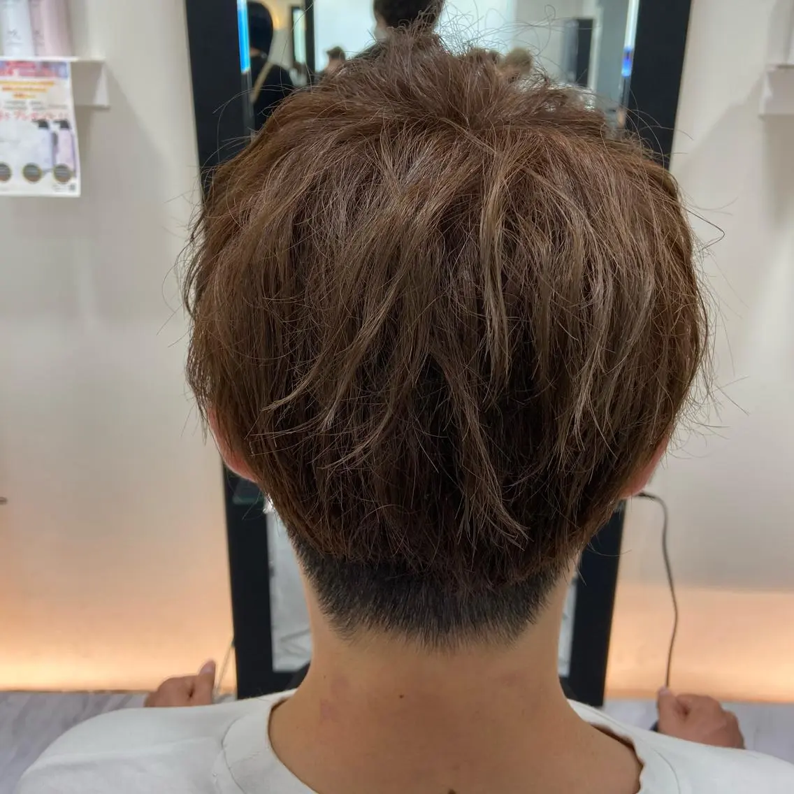 カラー メンズ Luce 杉本のヘアスタイル