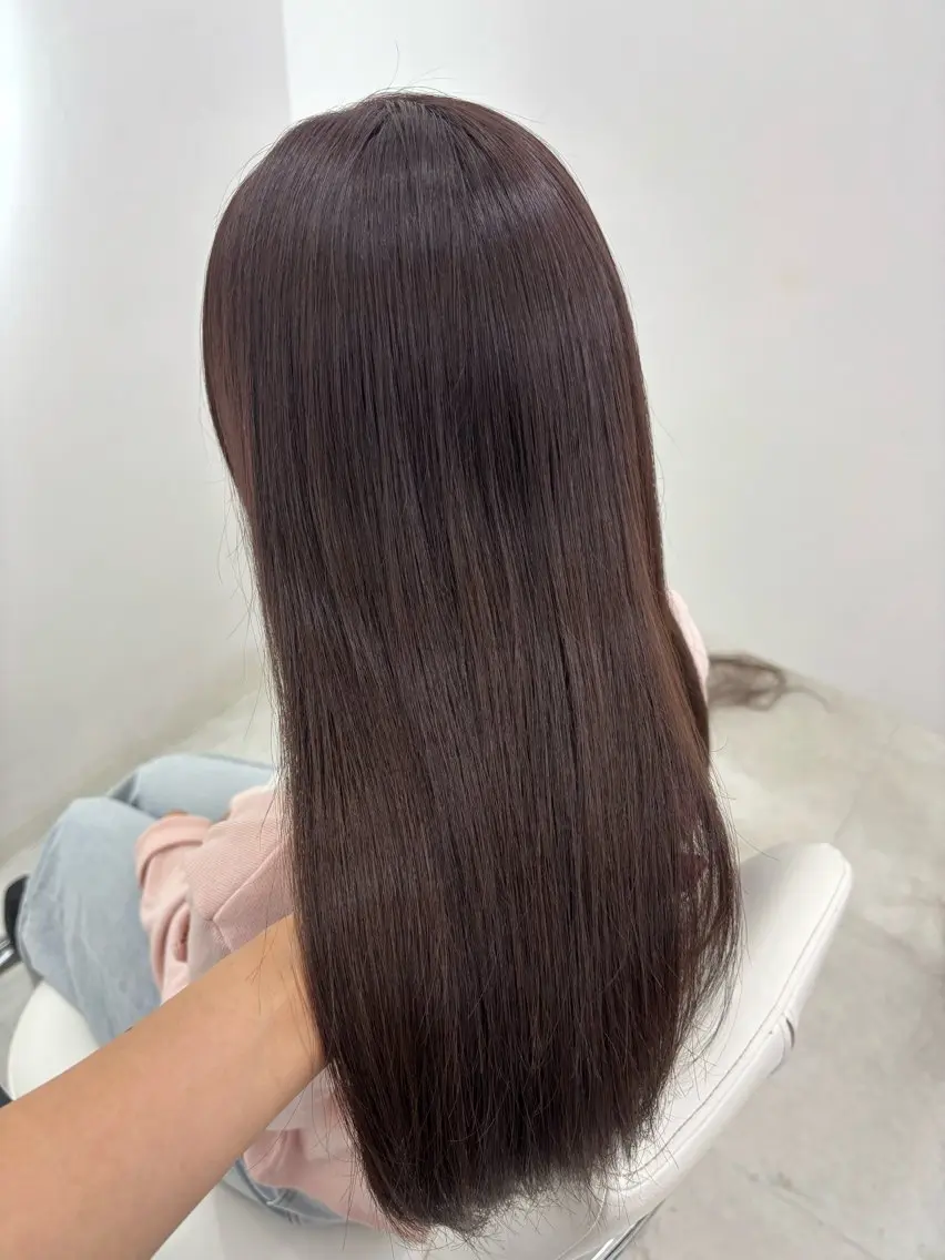 ロング カラー カット ヘアカラー トリートメント 【aini天王寺】 𝐚𝐢𝐫𝐢✂︎のヘアスタイル