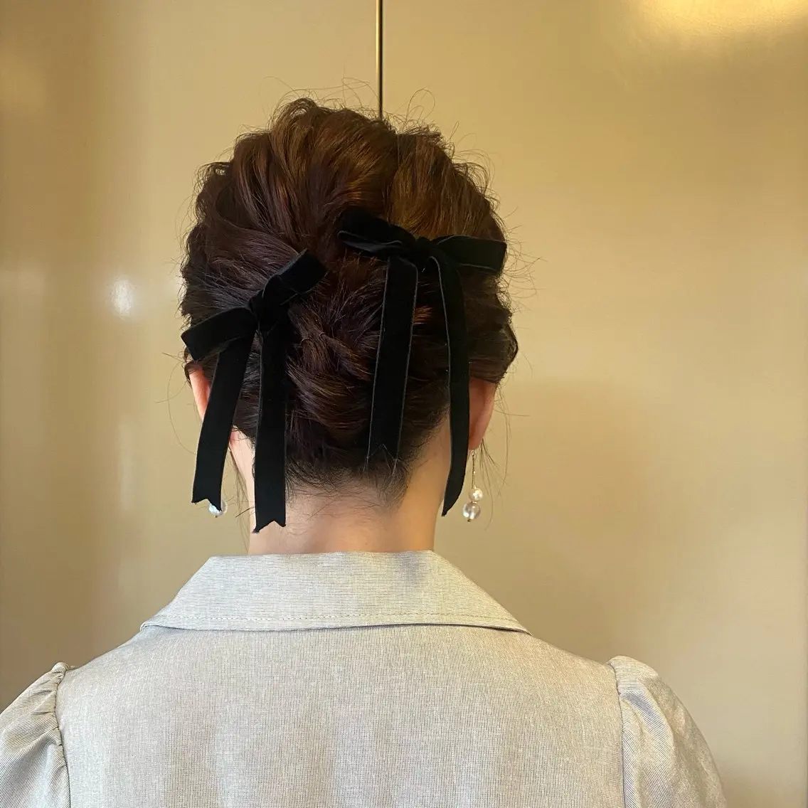 ヘアアレンジ ボブ ヘアセット 🍃YURI 🍃のヘアスタイル