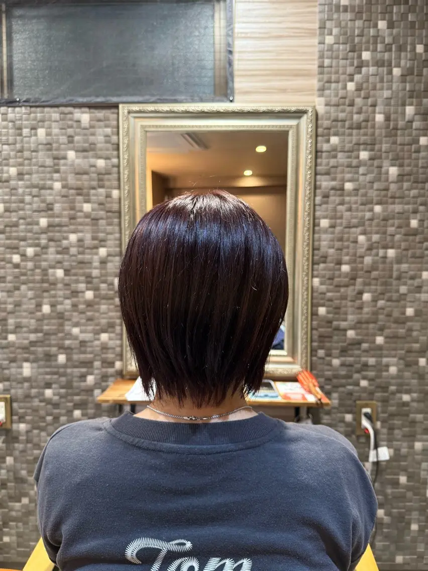 ショート カラー カット ヘアカラー 🫧艶髪職人/相模 大野/新井公輔🫧のヘアスタイル