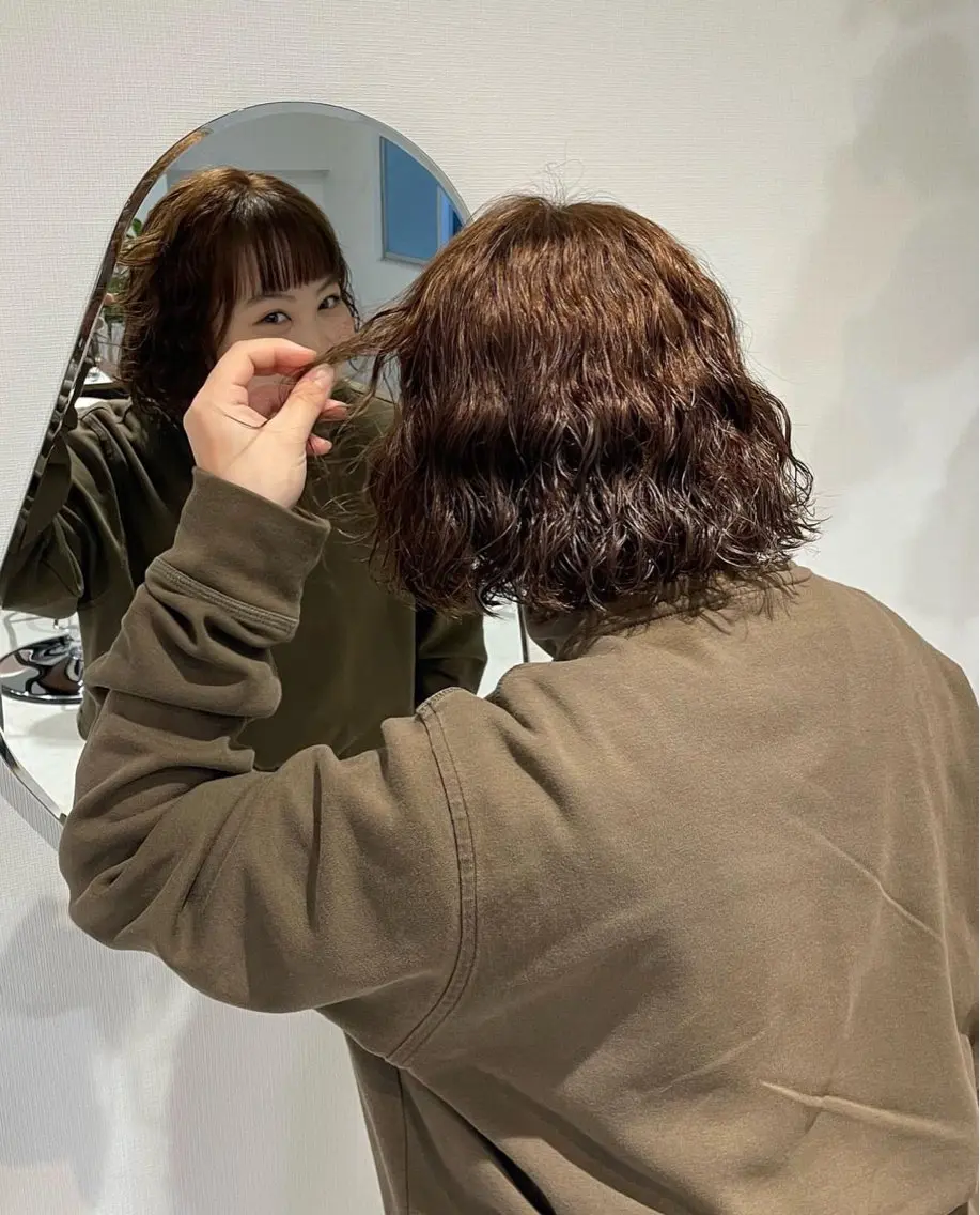 パーマ amoretto kiraのヘアスタイル