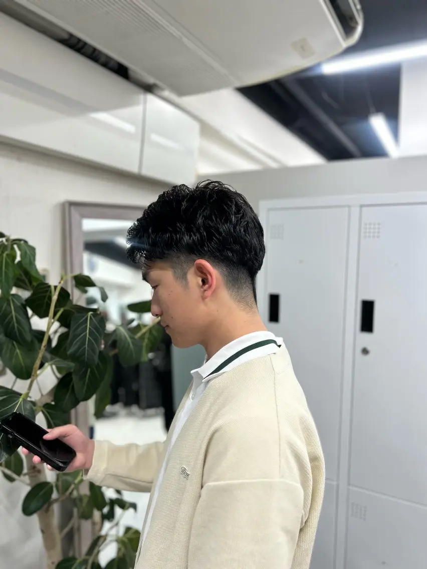 メンズ カット CLETO Licaのヘアスタイル
