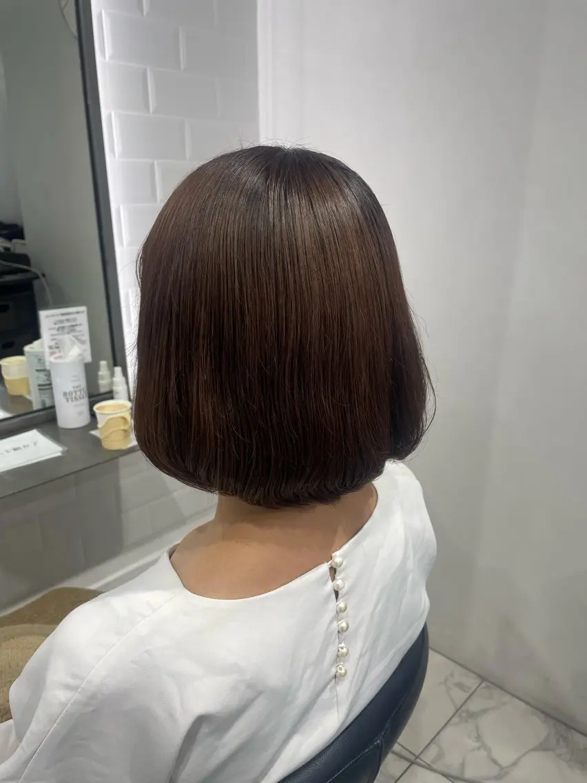 ショート カラー カット ヘアカラー トリートメント 🫧透明感カラー 🫧Aoiのヘアスタイル