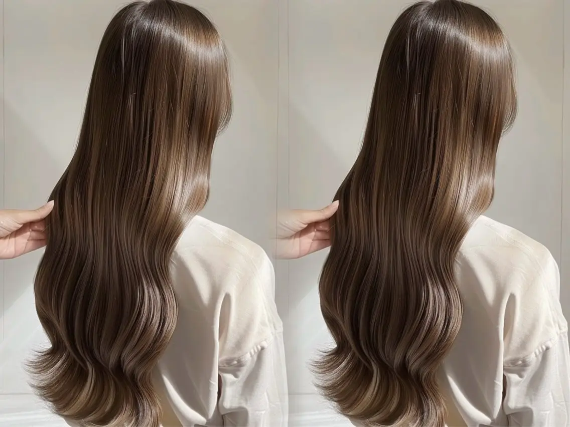 ロング 韓国レイヤー🩶🌙 Ryoseiのヘアスタイル