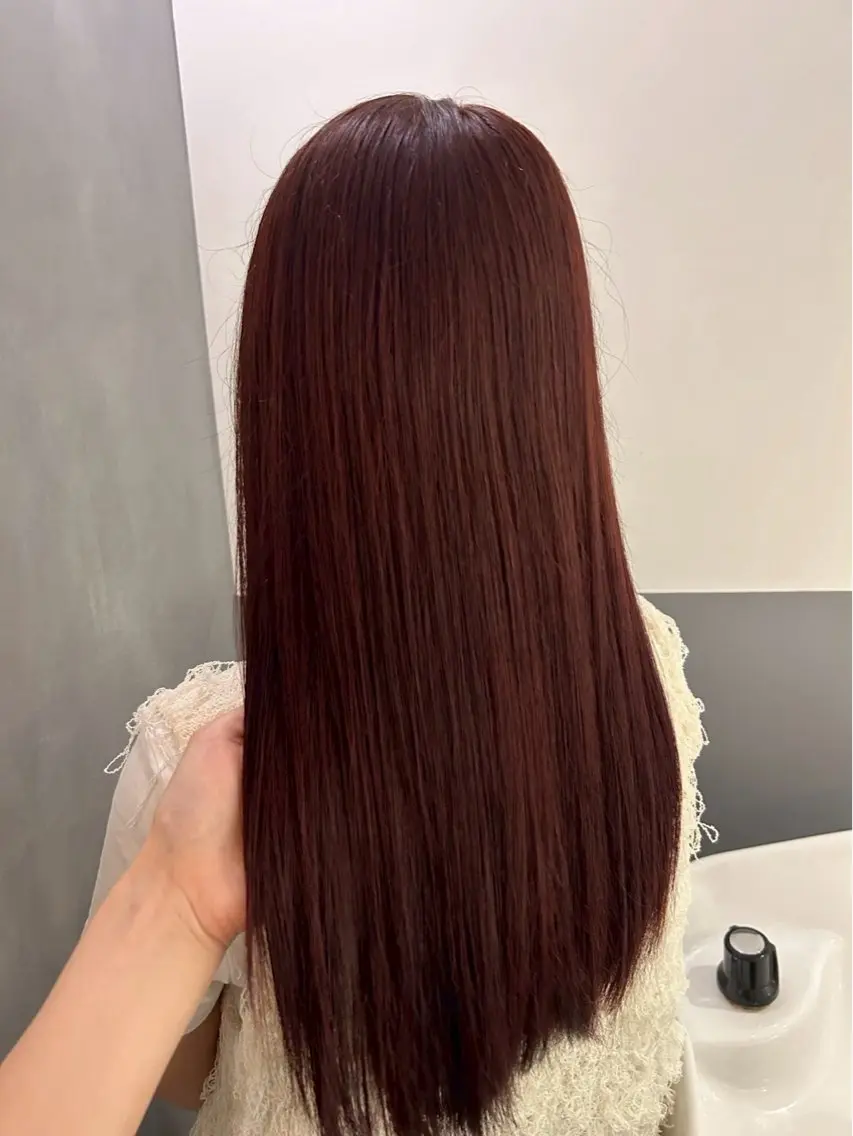 ⭐️モデル限定価格⭐️ブリーチなしダブルカラー＋トリートメント🫧の写真