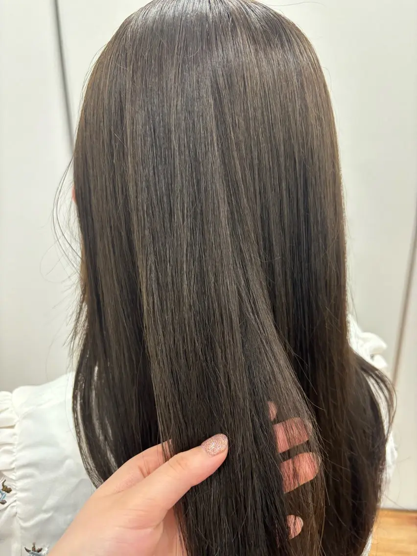 カラー 🧸似合わせデザイン ほそいけいこ🧸のヘアスタイル