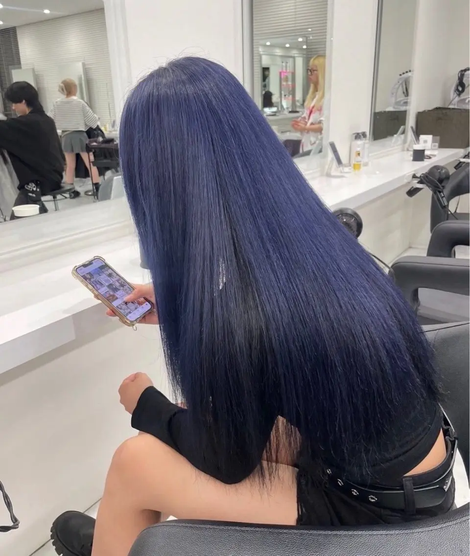 カラー ヘアカラー ヘアセット 🫧モテる💗ダメー ジレスハイトーン🫧のヘアスタイル