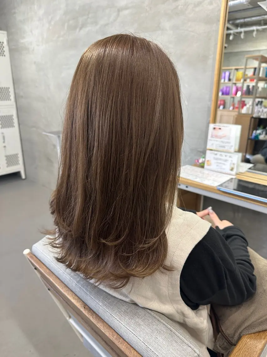 カット+カラー+2stepトリートメントの写真