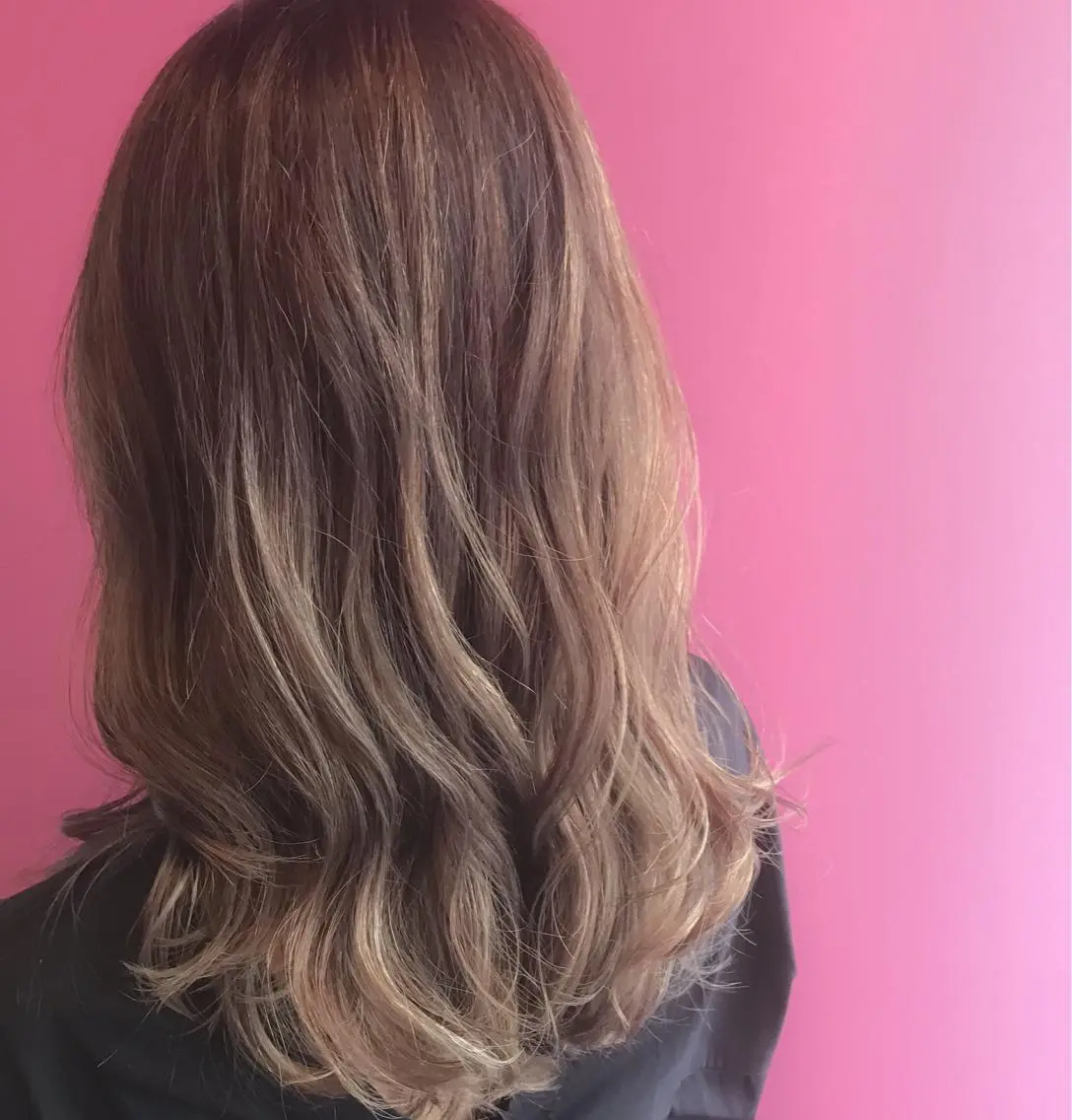 セミロング ✨ブリーチマスター✨ オクヤマヨウスケのヘアスタイル