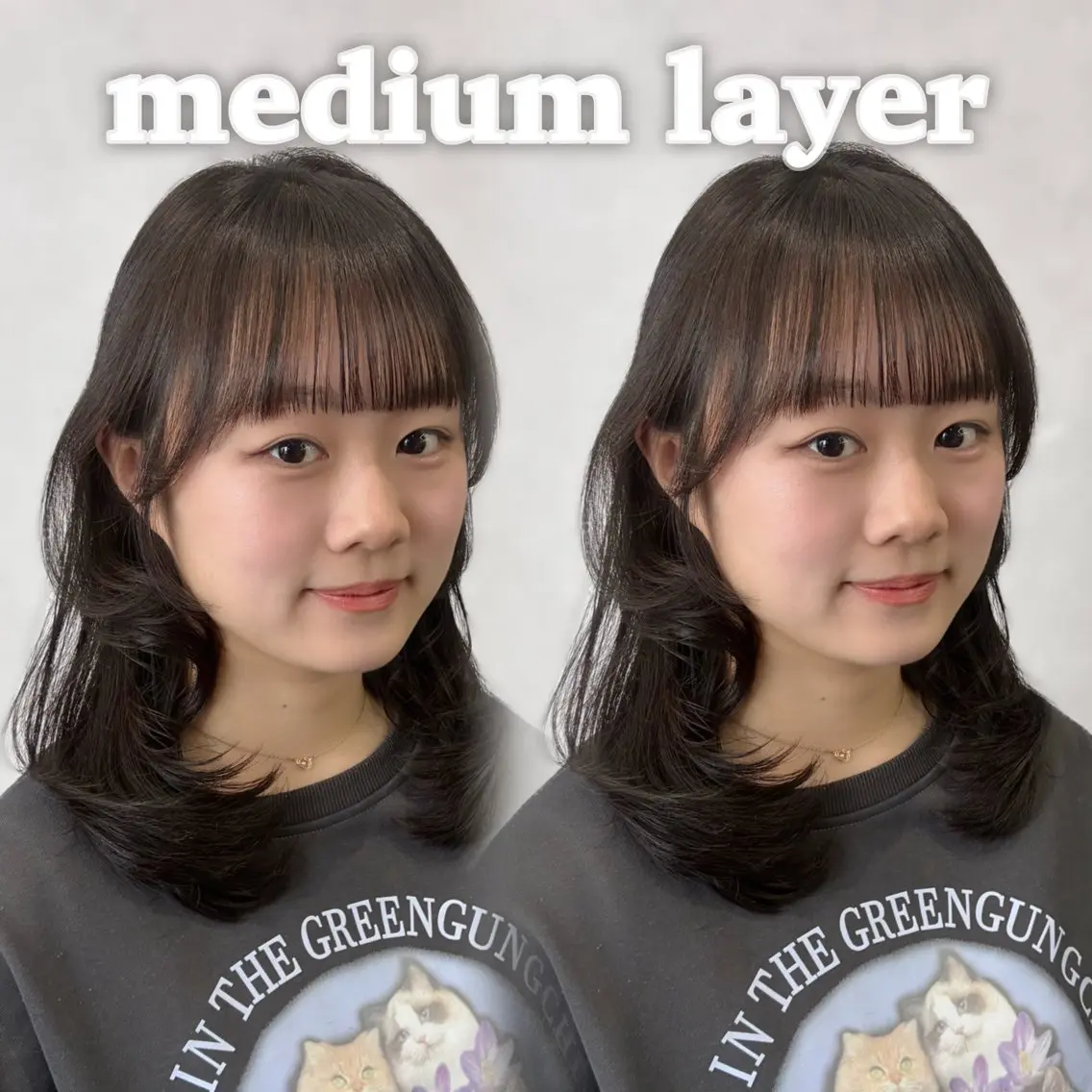 ミディアム TheEct🫧ca now SUZUNOのヘアスタイル