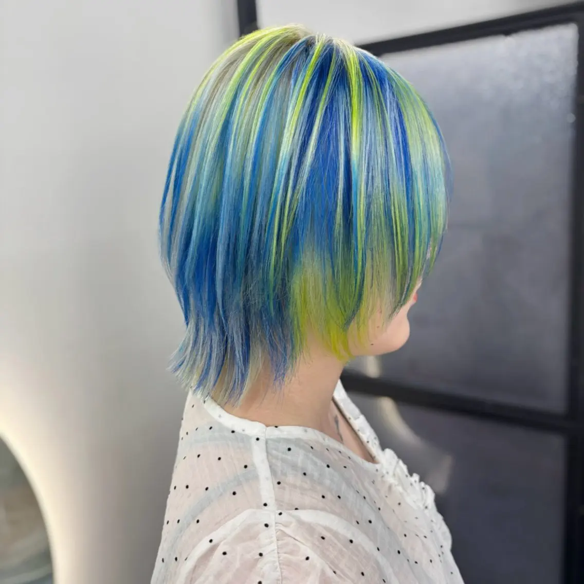 ミディアム カラー ヘアカラー Ren. 🦋デザインカラーのヘアスタイル