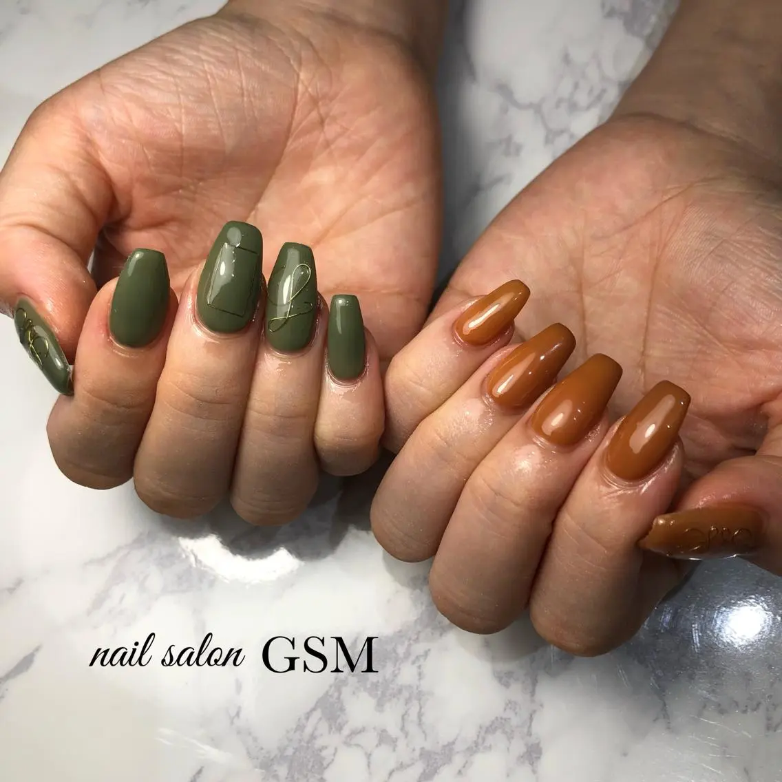 ネイル ハンドネイル nail salon GSMのネイルデザイン