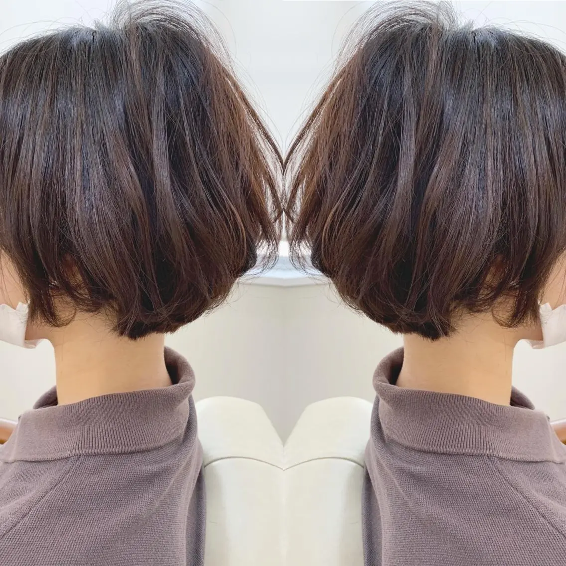 ショート ボブ カット トリートメント H (エイチ) 烏丸御池店のヘアスタイル
