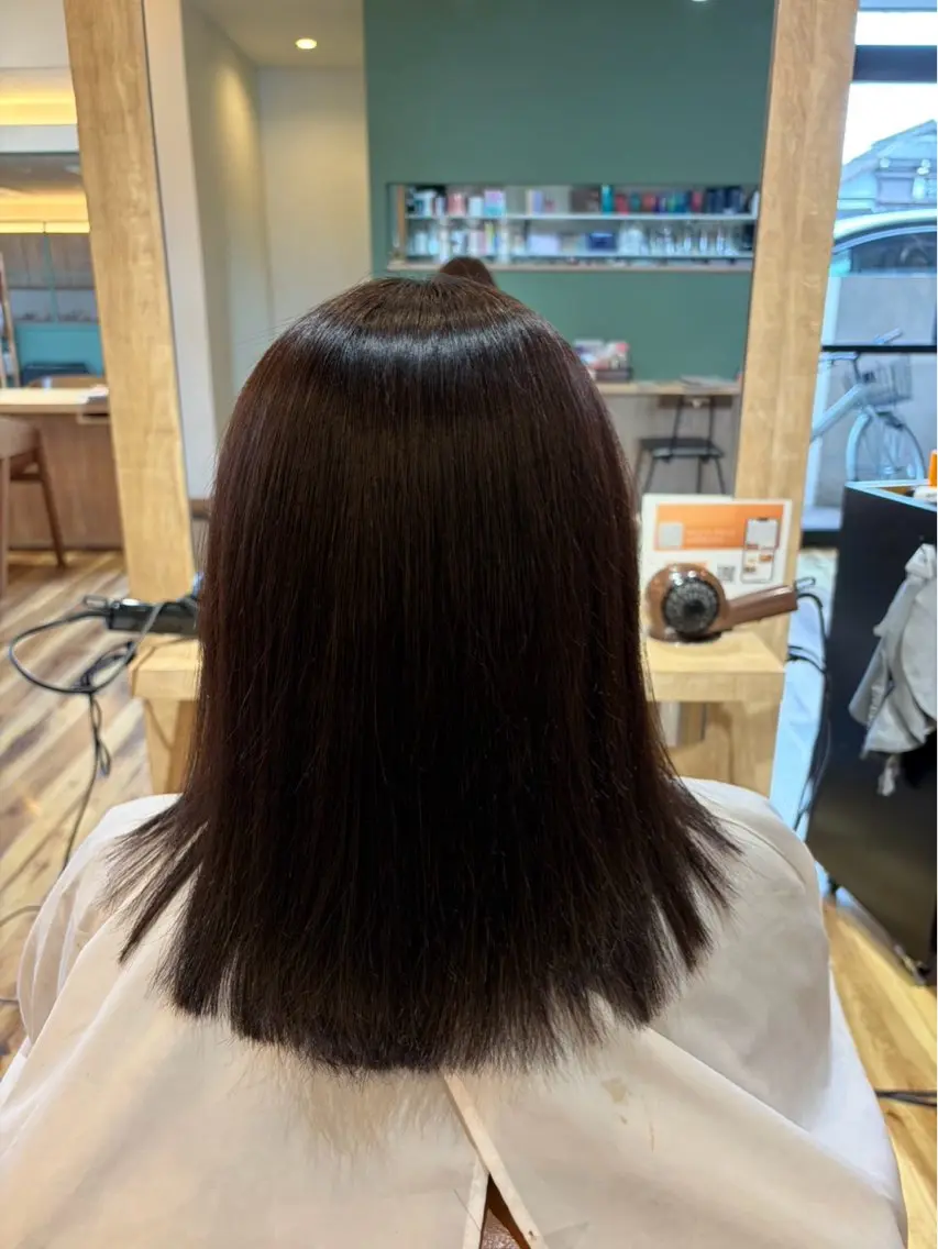 セミロング ラプチャー 野牧歩果のヘアスタイル