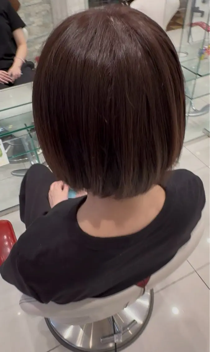 ショート ヘアカラー 矢口 将旭のヘアスタイル