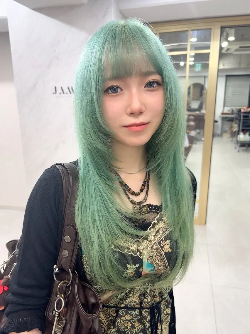 ロング カラー ヘアカラー トリートメント 🍀お悩み改善憧れの 美髪　小林風雅のヘアスタイル