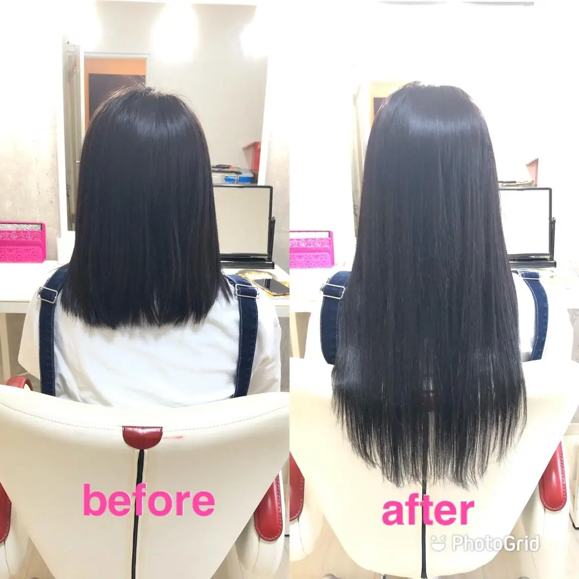 ロング エクステ 🌸ドレスアップ 心斎橋店🌸のヘアスタイル