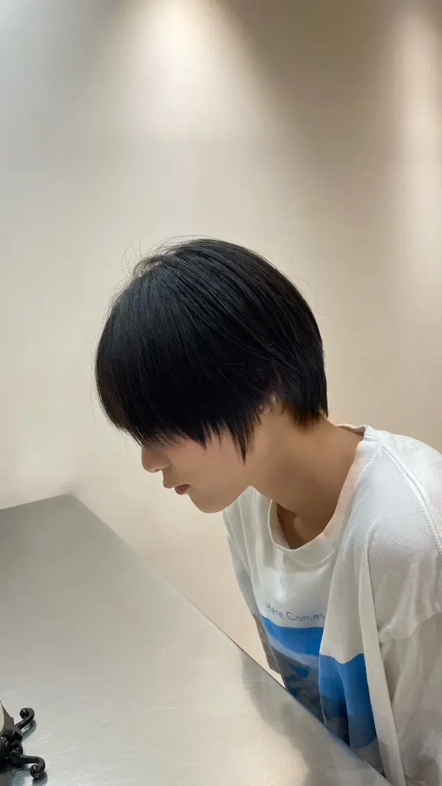 ショート 小顔カット 岡本七星/ショート、 メンズカット特化のヘアスタイル