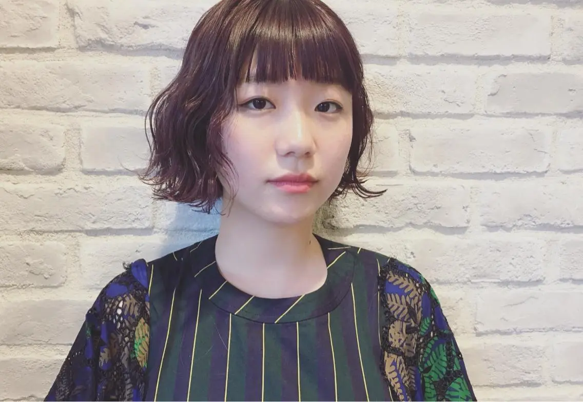 ミディアム カラー パーマ ヘアアレンジ rico_by ヘアとアイブロウの眉毛・アイブロウイメージ