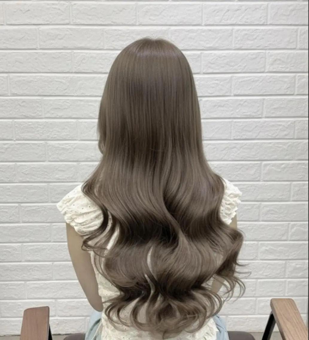 ロング カラー 淵野辺カラーモデル 募集🌼畔上のヘアスタイル