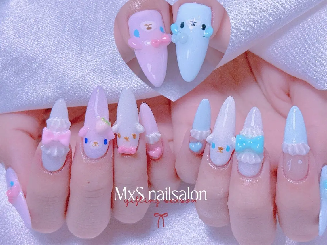 ネイル ハンドネイル ハンドケア MxS リィリィのネイルデザイン