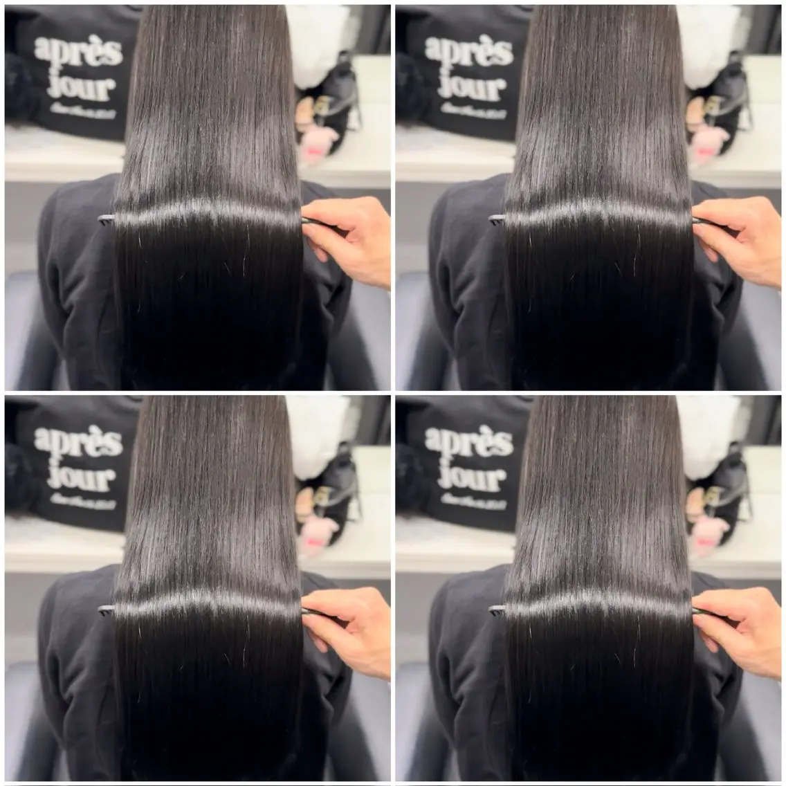 ロング カラー 髪質改善 艶髪矯正 エクステ かいり✂️のヘアスタイル