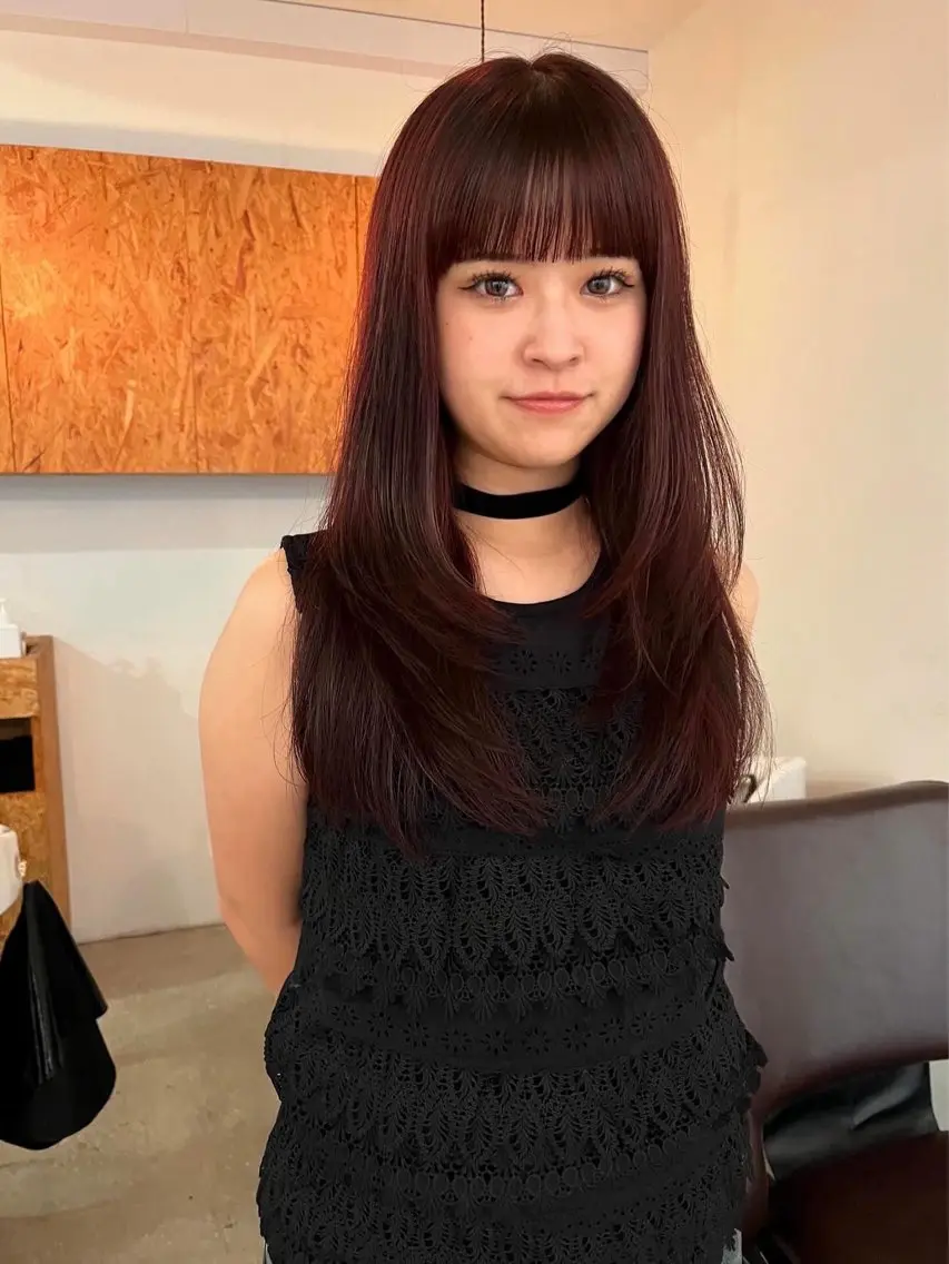 カラー 暖色/パーマ 🌼クニトウメイのヘアスタイル