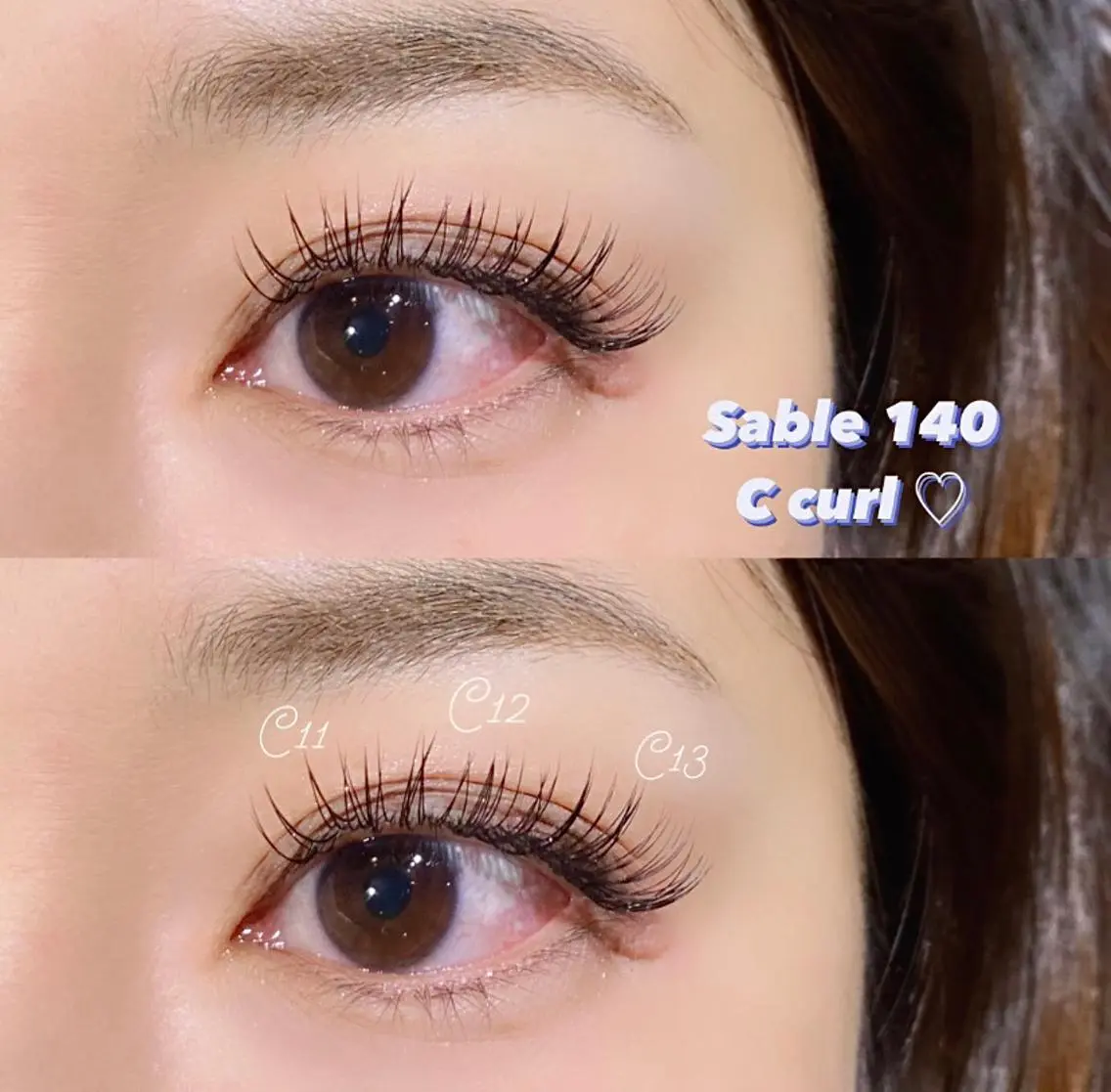 マツエク・マツパ セーブル Aya 🖤Be__ 中目黒のマツエク・マツパデザイン