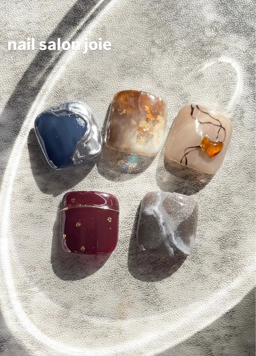 ネイル フットネイル RISA joie nailのネイルデザイン