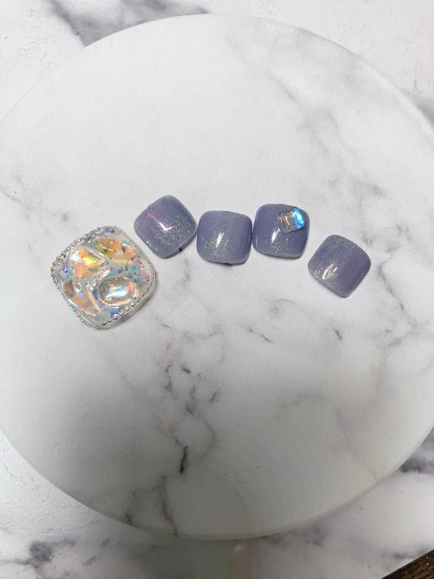 💎ワンホンフットネイル✨✨の写真