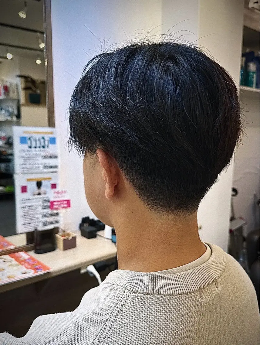 ミディアム 🧊メンズ/ギャル/ ブリーチカラー🧊のヘアスタイル