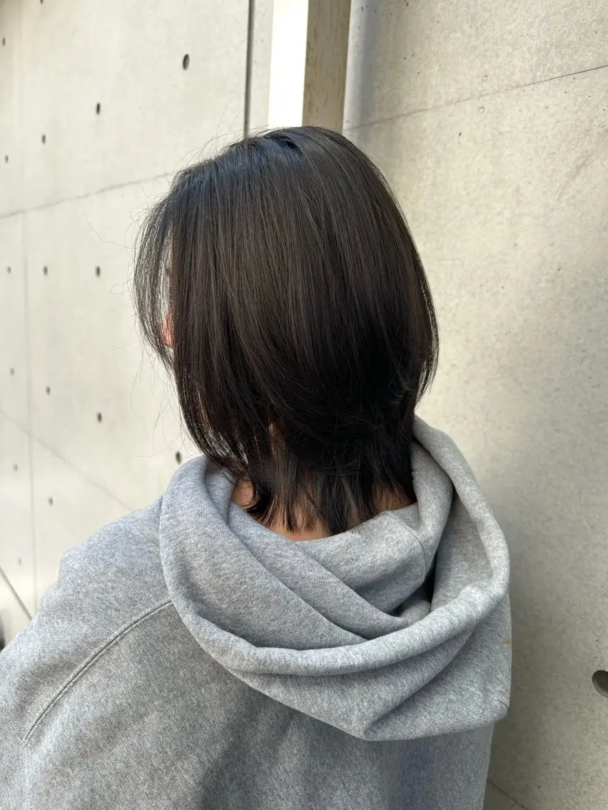 ミディアム ミディアムレイヤー レイヤーカット MAI/髪質改善/ 幹細胞トリートメントのヘアスタイル