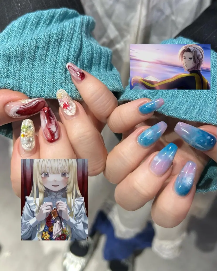 ネイル ハンドネイル フットネイル ASA nail / アート☀︎ニュアンスのネイルデザイン